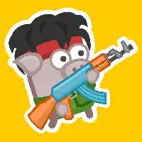 Bacon May Die - An action-packed game where you control a bacon strip fighting against various enemies and bosses.